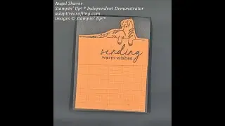 Timid Tiger card