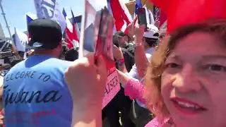 20251003 Kaiser llega a Iquique | Videos | Banderazo playa brava  | Img 0784