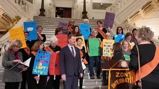 Zonta Club holds press conference at Capitol to tackle food insecurity