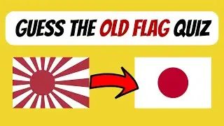 Guess The Country By The OLD Flag EASY TO HARD | Country Quiz Challenge