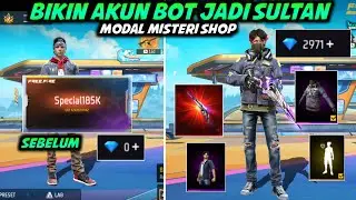GW BUAT AKUN BARU, TERUS GW JADIIN AKUN SULTAN CUMA MODAL MISTERI SHOP 😱