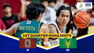 UP vs FEU | 1ST QUARTER HIGHLIGHTS | UAAP SEASON 88 MEN&rsquo;S BASKETBALL