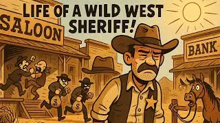 What Life Was Like for a Wild West Sheriff | Boring History For Sleep