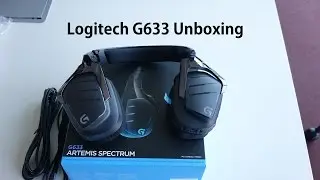 Logitech G633 Unboxing