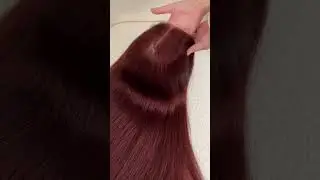 Perfect Fall Color | Reddish Brown Wig Style #gluelesswig #weargowig