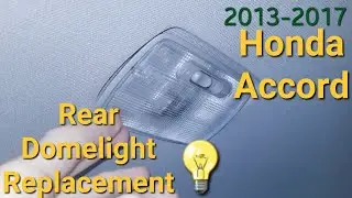2008-2021 Honda Accord Rear Domelight LED replacement. DO NOT use LED Panels!!!!