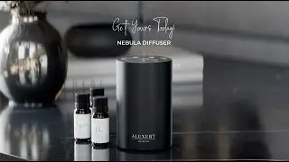 Aluxury&reg; Nebula Oil Diffuser | Waterless | Portable Electronic Aroma Diffuser #aromatherapy #aroma