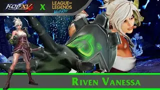 Riven From League of Legends KOF XV
