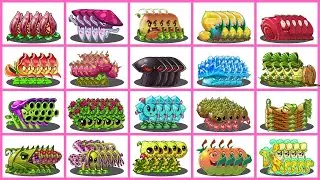 Random 20 Teams 4 NEW Plants - Which Plant Will Win? - Pvz 2 Plant vs Plant