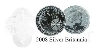 2008 Royal Mint 1oz Britannia Silver Bullion Coin