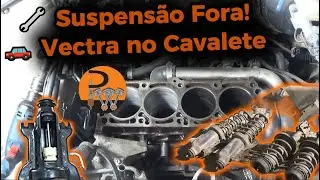 🔩 Vectra CD em Detalhes: Suspens&atilde;o Revisada, Cabe&ccedil;ote Novo e Montagem Perfeita
