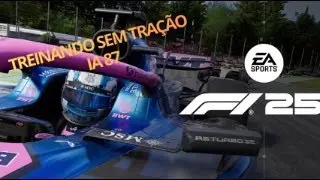 #F1 25 Mais um dia de Treinando sem tração IA 87
