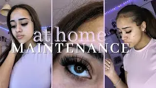 At-Home Maintenance Day 💝| Hair, Waxing, Lashes & Nails