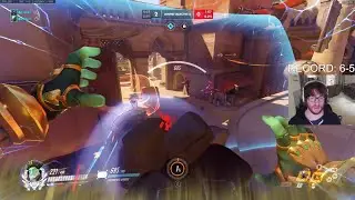 HARBLEU HAMMOND + SIGMA GAMEPLAY OVERWATCH SEASON 32 TOP 500