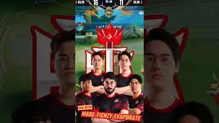 BTK Evaporates ULF Tienzy! ⚡🔥 Epic Moment from M6 Day 2 👑 #MLBBM6 #MLBB #BloodThirstyKings