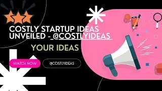 Costly Startup Ideas Unveiled -@costlyideas|| Guiding Costly Startup Ventures #yt #businessideas |||