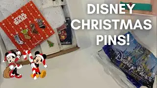 Displaying my Christmas Pins! | Organizing Pins, Ep 4 | #disneypins