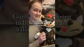 Shadow is Returning to Build-A-Bear for a THIRD TIME!🙌🖤❤️