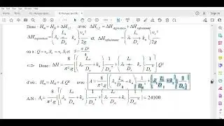 Exercice Pompes centrifuges