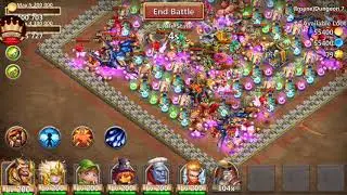 Castle clash Insane Dungeon 7- 7