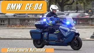 NOUVEAUTE / le scooter BMW CE 04 aux couleurs de la Gendarmerie Nationale