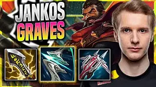 JANKOS IS SO CLEAN WITH GRAVES GALEFORCE! - G2 Jankos Plays Graves JUNGLE vs Udyr! | Season 11