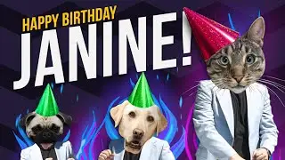 Happy Birthday Janine - Its time to dance!