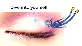 Cosmic Symbol connected to the Left Eye Iris - Superior Mind