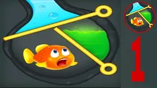 Save the fish 🐠 (pull the pin) Gameplay walkthrough android, iOS Ep 27