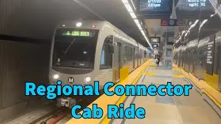 Los Angeles Metro Regional Connector Cab Ride Union Station to Pico