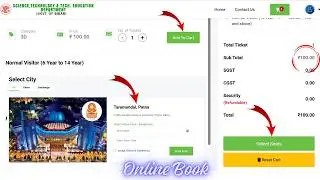 Patna Taramandal & Darbhanga Planetarium Show Ticket Online Booking Full Process 2025.