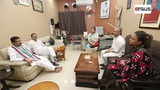 Union Minister Dharmendra Pradhan Meets Late Naba Das' Family