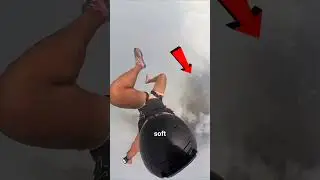 Парашютист обнаружил, что облака полны воды.