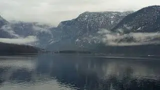 Озеро Хальштеттер 🏞️ в Австрии 🇦🇹 #австрия #озеро. 