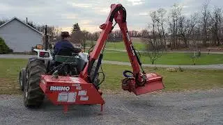 Rhino Servis 1548 Boom Flail Shredder Brush Mower For Sale