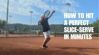 Totally unique slice serve drill