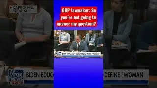 Biden official refuses to define &lsquo;what is a woman&rsquo; #shorts