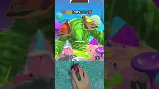 UNBELIEVABLE! 🤯 Blocking The GREEN GIANT ELEMENTAL's Attacks! (Mechangelion Robot Fighting SHORTS)
