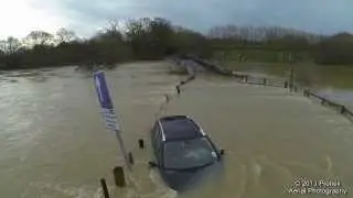 Christmas Day Floods - Maidstone - Teston Bridge