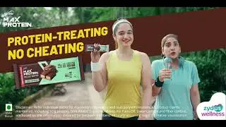 Max Protein Millet Wafer Bar | Protein Treating No Cheating | Choco Temptation | 15 Sec