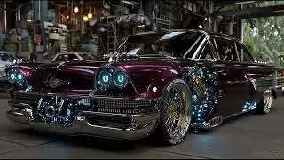 PARRT 2! 1960s Classics Reborn: 2050 Cyberpunk Car Show #classic #cars #carshow