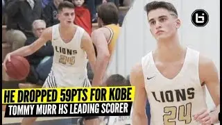 Tommy Murr Changes His Jersey To #24 & Drops 59 Points In Honor of Kobe Bryant! USA's Leading Scorer