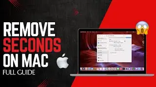 How to Hide Seconds on MacBook Taskbar