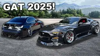 Я взял свой Mustang WIDEBODY на Гатлинбург-2025! (Крупнейшее шоу Stance Car)