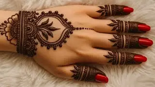 Diwali 🪔 special mehendi design|Very easy 2min 😱 mehndi | trending designs| #viral #trending #mehndi