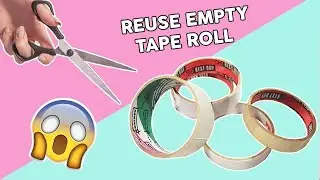 # Reuse empty cello tape roll craft idea # टेप रॉल से बनाऐ होम decor # tutorial # viral video 2023