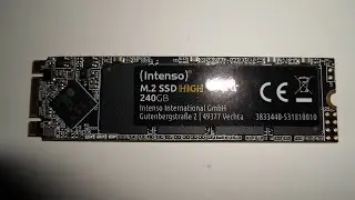 240GB Intenso High Performance M.2 SATA SSD