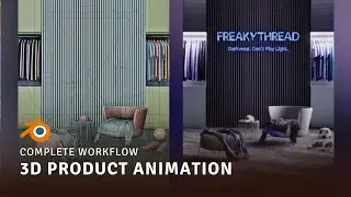Fashion Brand Product Launch CGI Animation Full Raw BTS Video