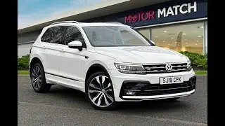 Used Volkswagen Tiguan 2.0 TDI R-Line Tech DSG 4Motion  -SJ19CPK-  Motor Match Bolton
