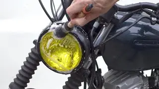Cleaning Dirty Cafe Racer Scrambler Honda CB1 Motorcycle ✨ ASMR